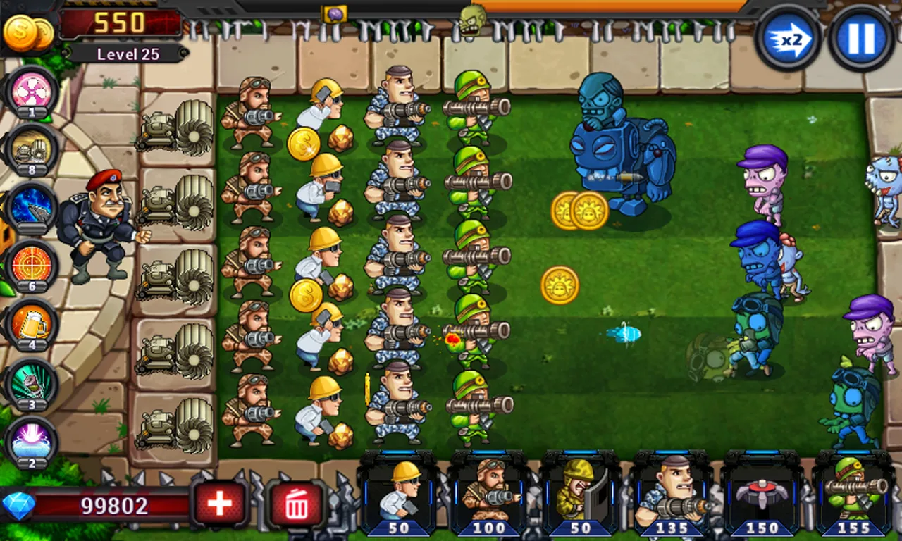 Army vs Zombies :Tower Defense | Indus Appstore | Screenshot