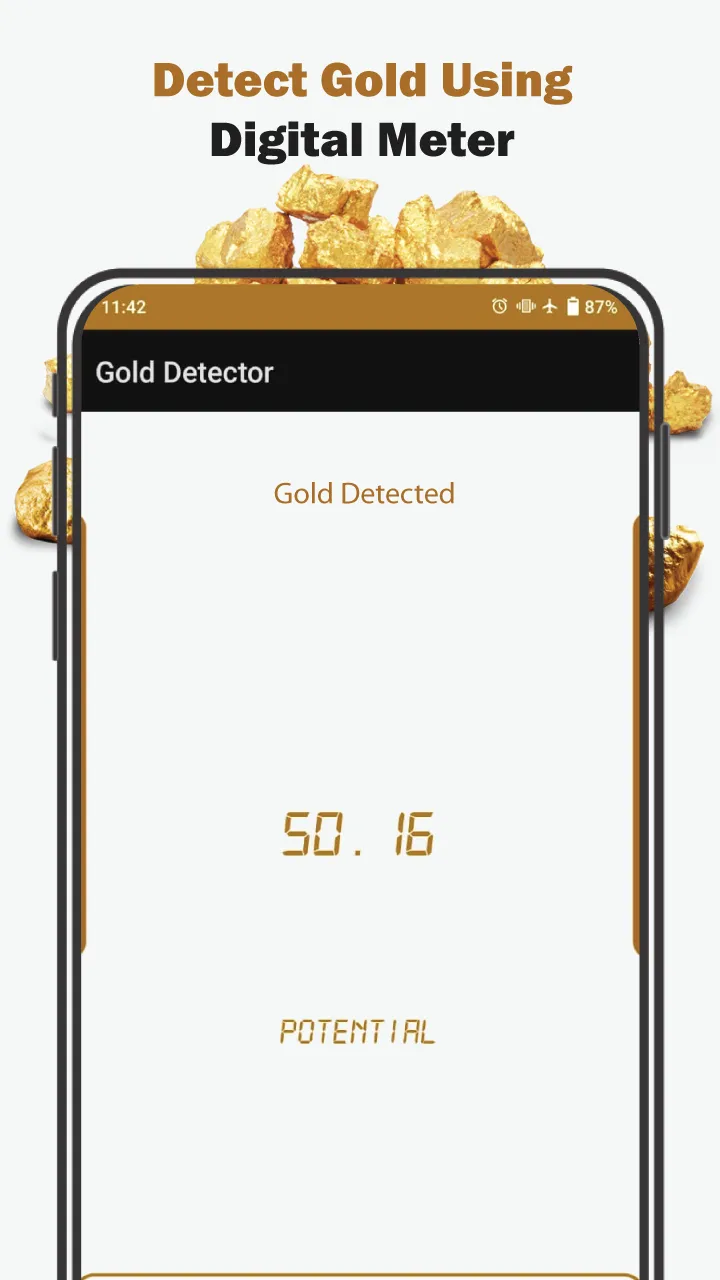 Gold Scanner : Gold Detector | Indus Appstore | Screenshot