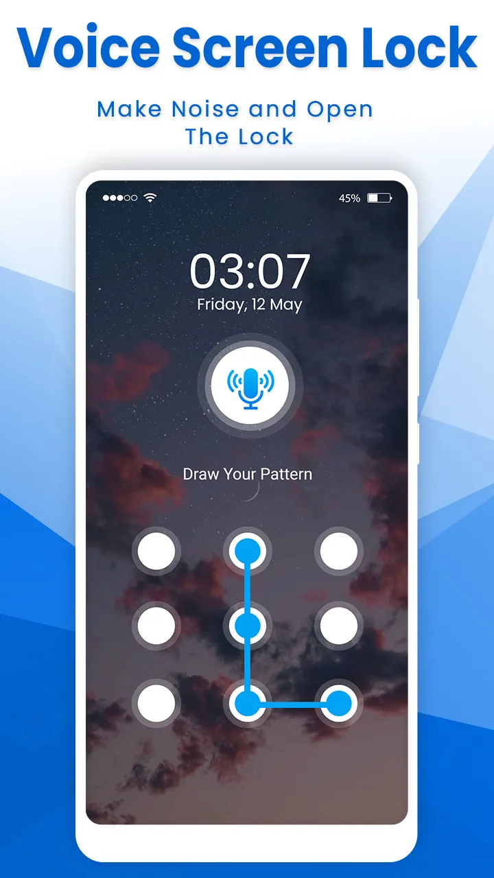 Voice Screen Lock | Indus Appstore | Screenshot