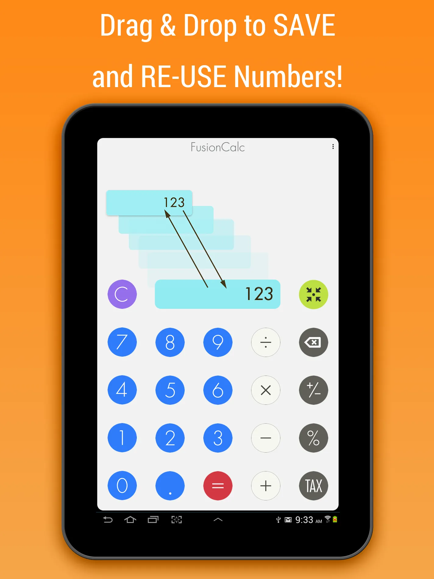 FusionCalc (Memo Calculator) | Indus Appstore | Screenshot