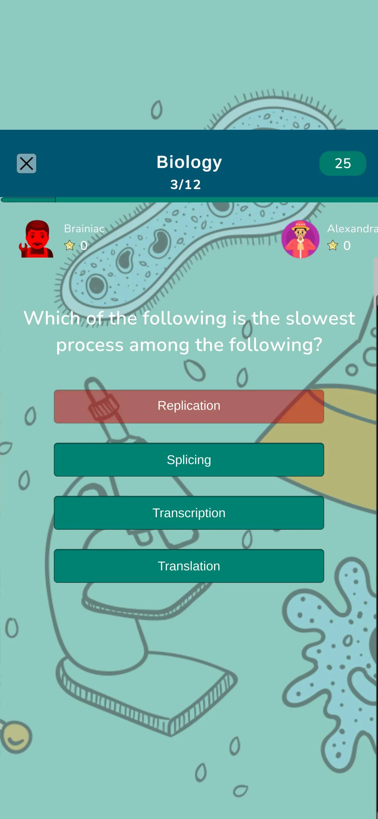 Biology Test Quiz | Indus Appstore | Screenshot