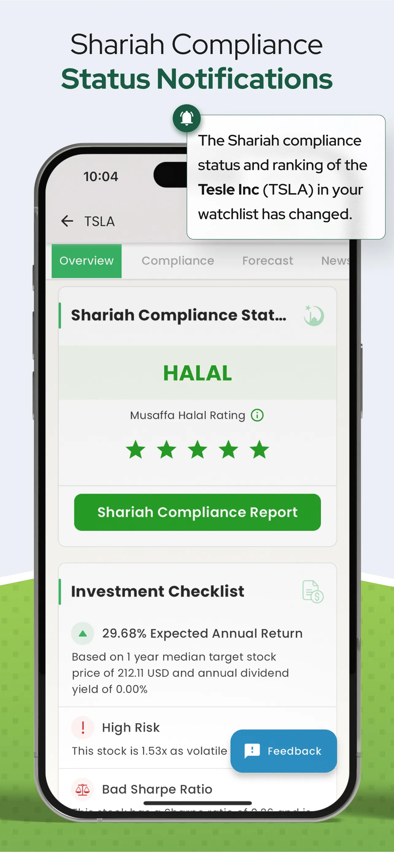 Musaffa: Halal Stocks & ETFs | Indus Appstore | Screenshot