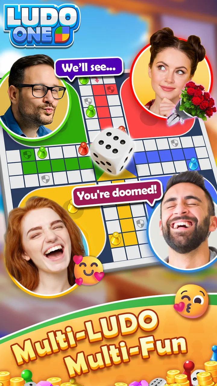 Ludo ONE! Online Board Game | Indus Appstore | Screenshot