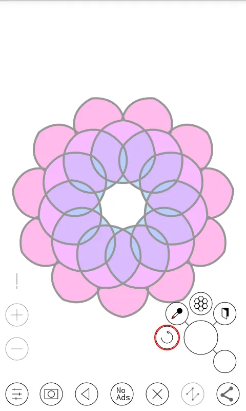 Line Art - Circular Vector Dra | Indus Appstore | Screenshot