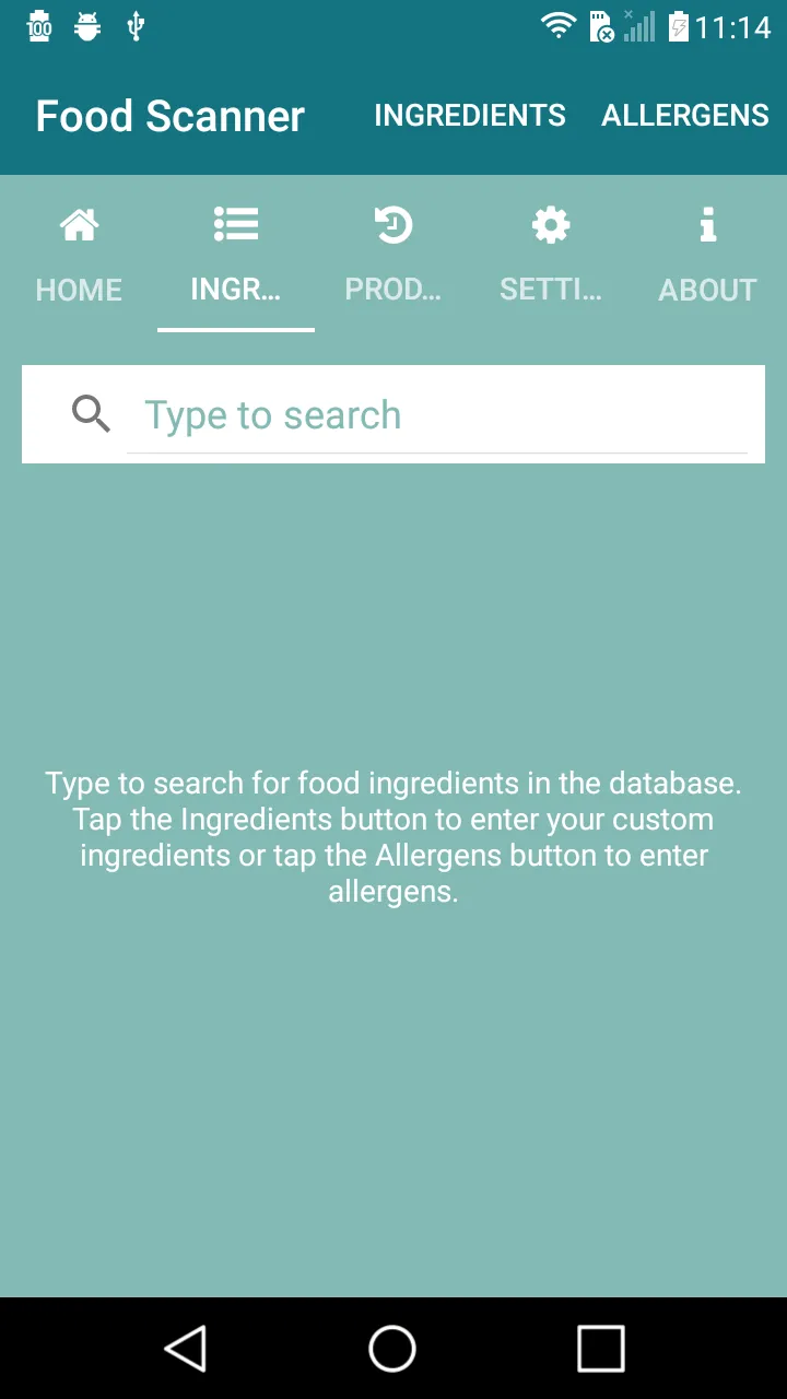 Food Ingredients, Additives &  | Indus Appstore | Screenshot