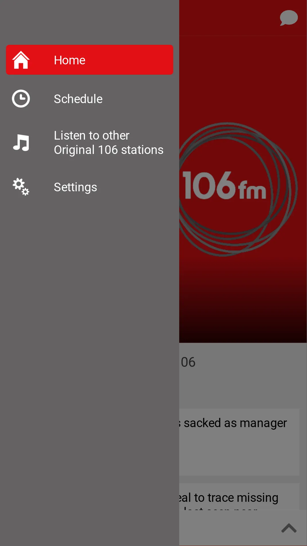 Original 106 FM | Indus Appstore | Screenshot