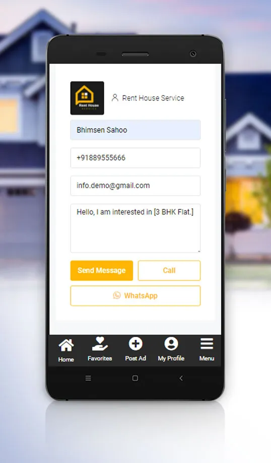 Rent House Service | Indus Appstore | Screenshot