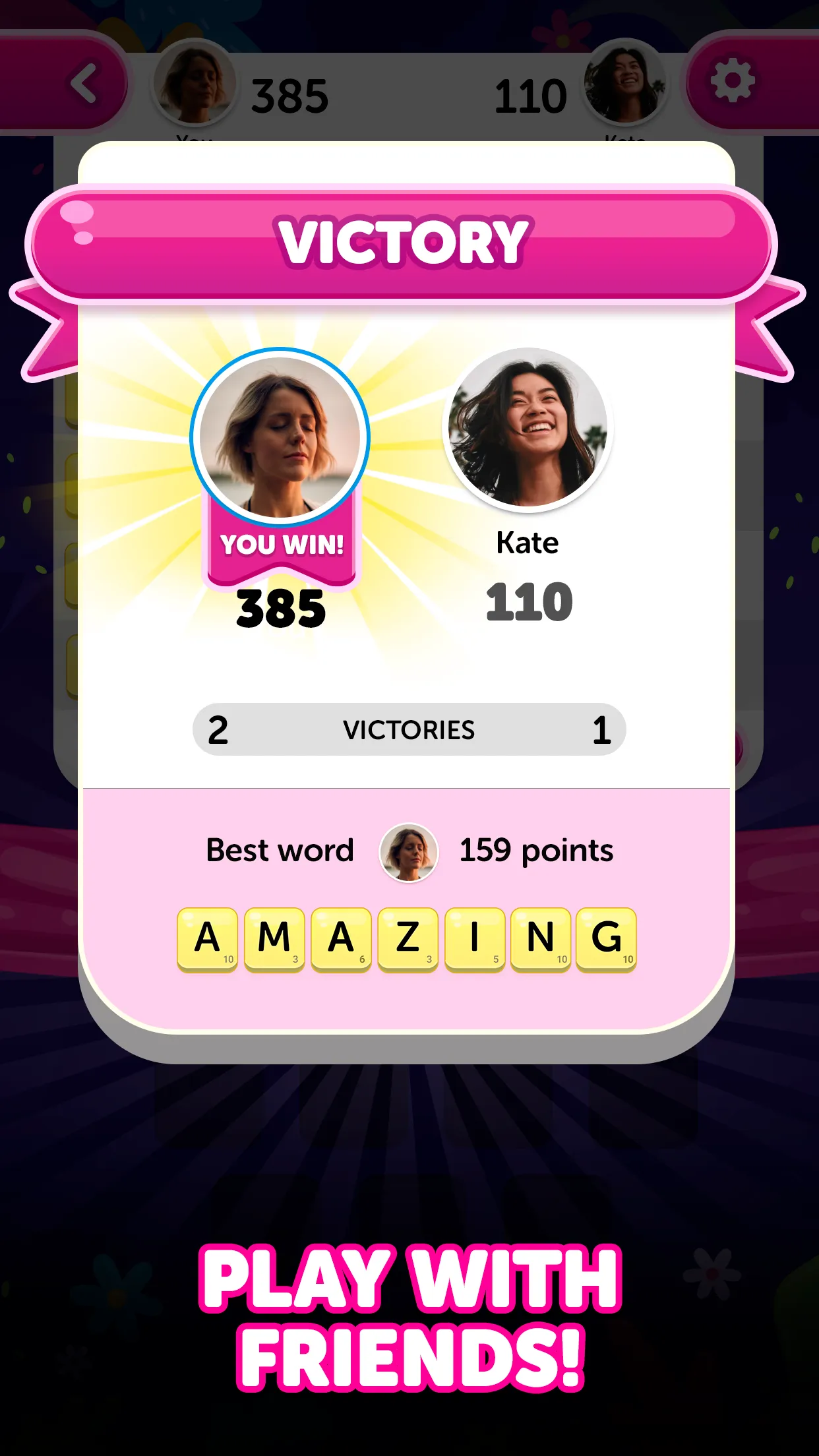 Dice Words - Fun Word Game | Indus Appstore | Screenshot