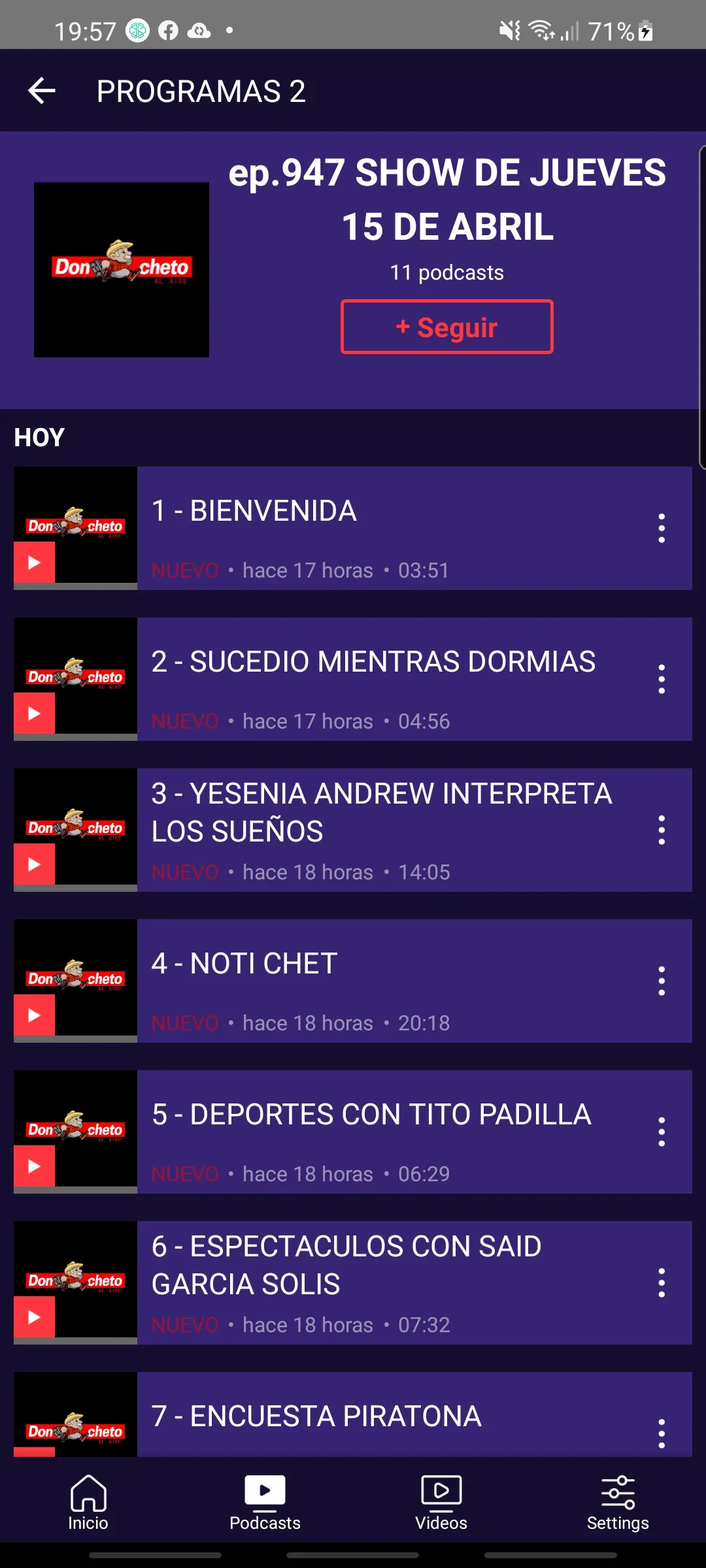 Don Cheto Al Aire | Indus Appstore | Screenshot