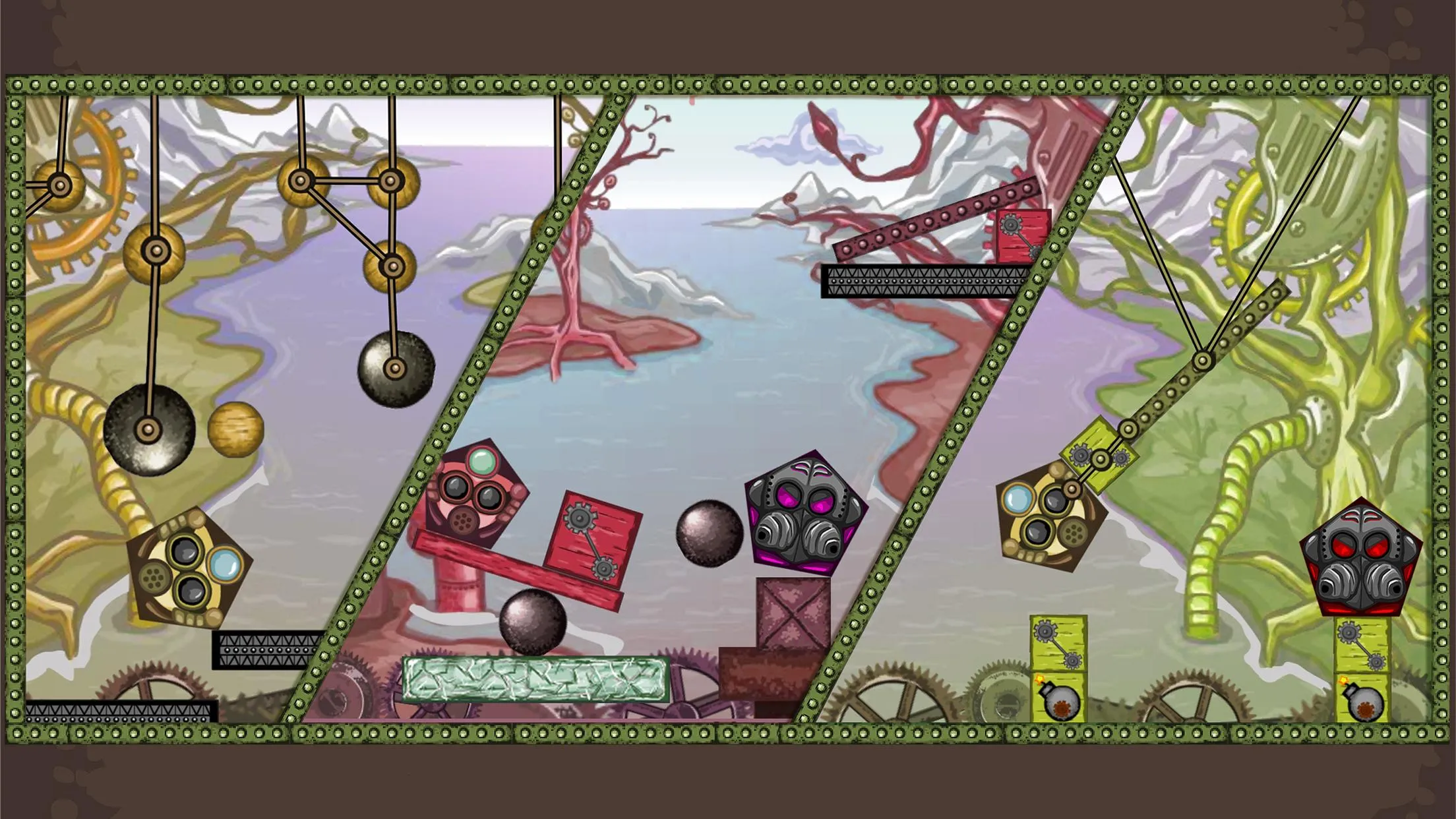 Steampunk Physics-based Puzzle | Indus Appstore | Screenshot