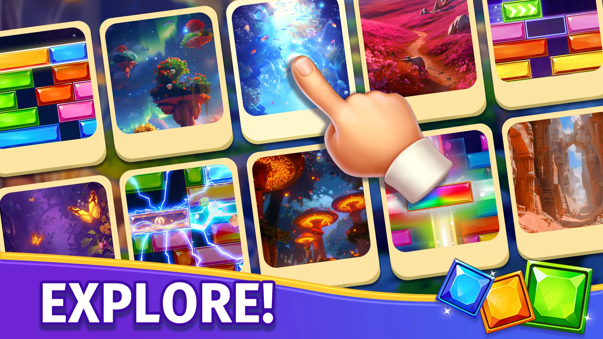 Jewel Sliding® - Block Puzzle | Indus Appstore | Screenshot