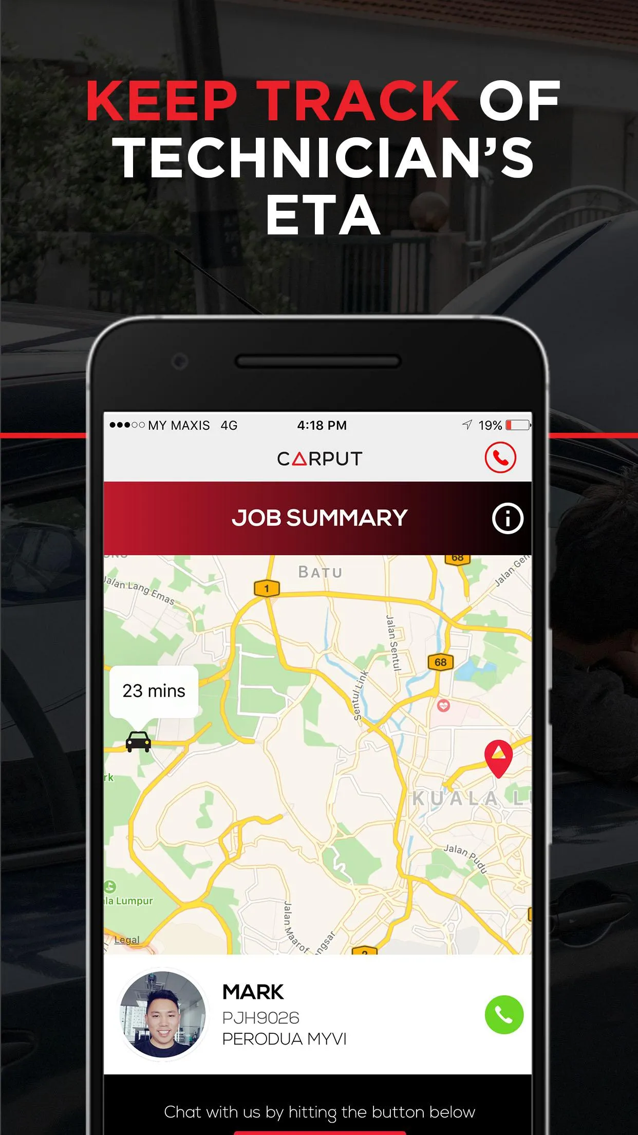 CARPUT - Car Battery, Tow & Br | Indus Appstore | Screenshot