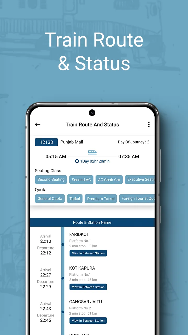 Track My Train - Live Status | Indus Appstore | Screenshot