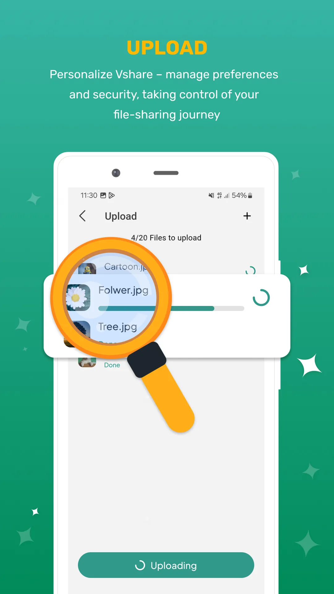 vShare: Fast File Transfer | Indus Appstore | Screenshot