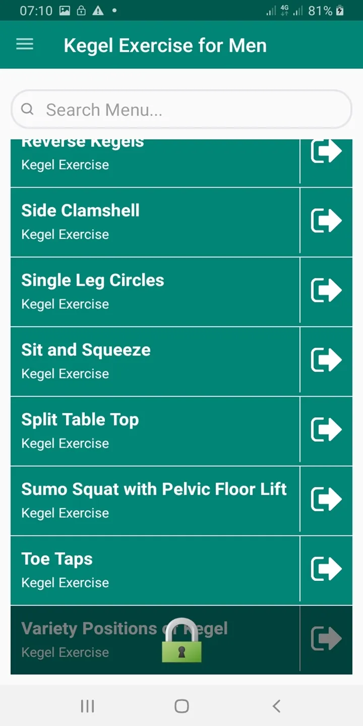 Kegel Exercise App for Men | Indus Appstore | Screenshot