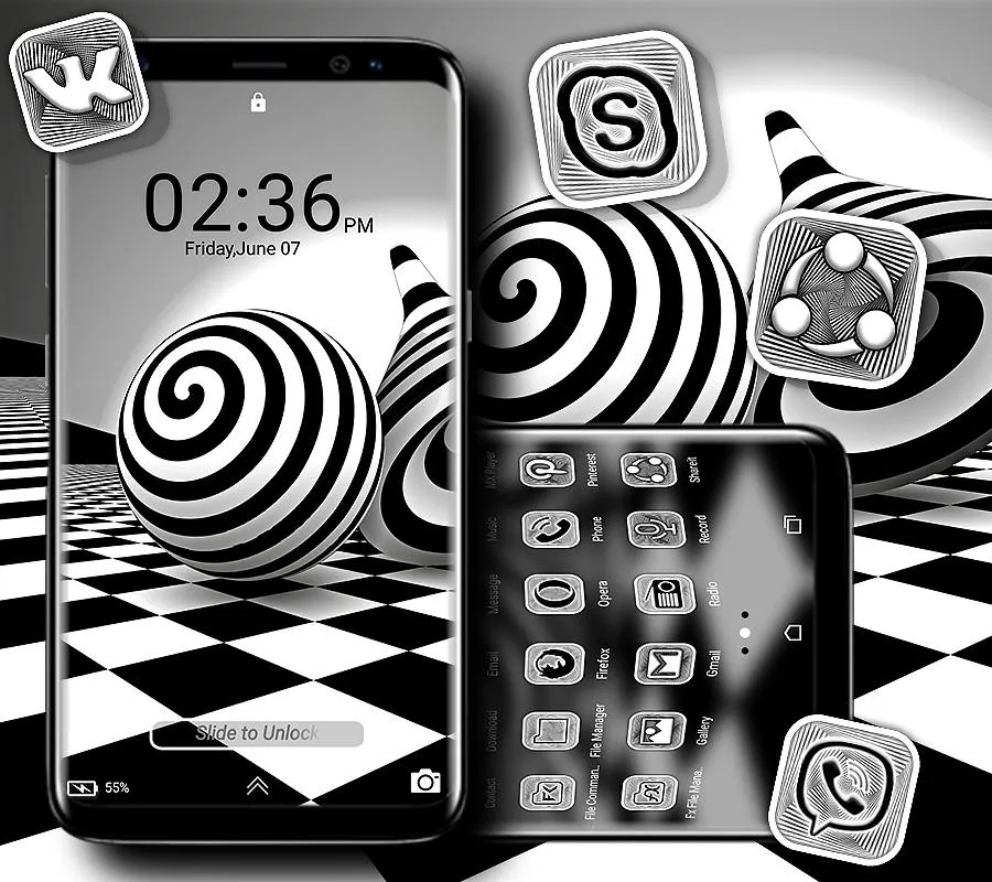 Illusion Launcher Theme | Indus Appstore | Screenshot