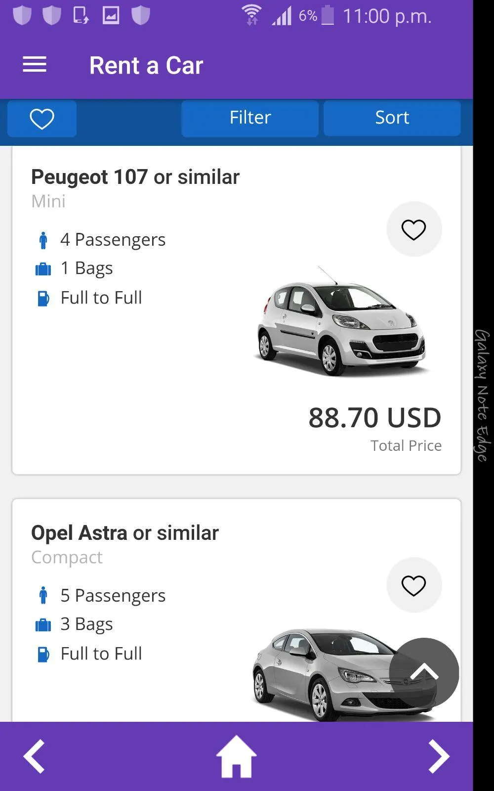 Rent a Car APP | Indus Appstore | Screenshot