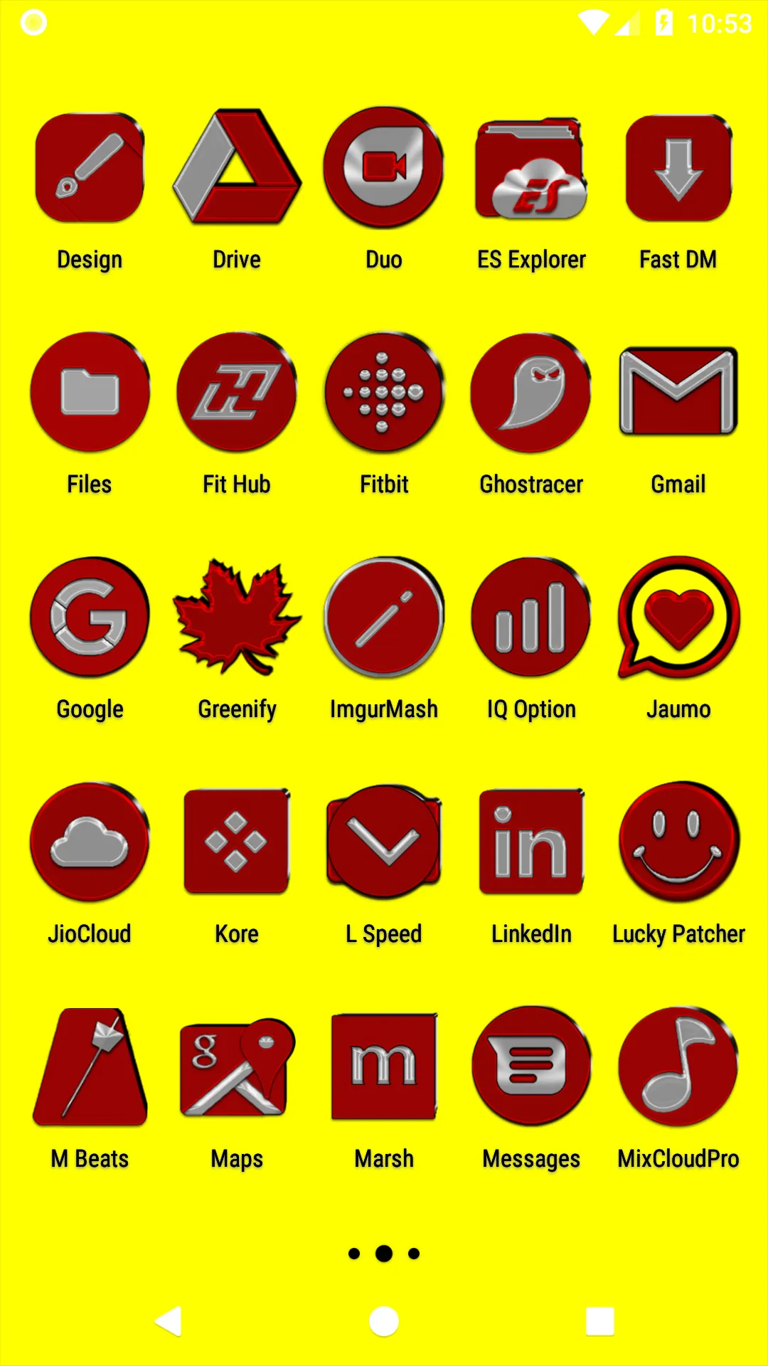 Red Icon Pack | Indus Appstore | Screenshot