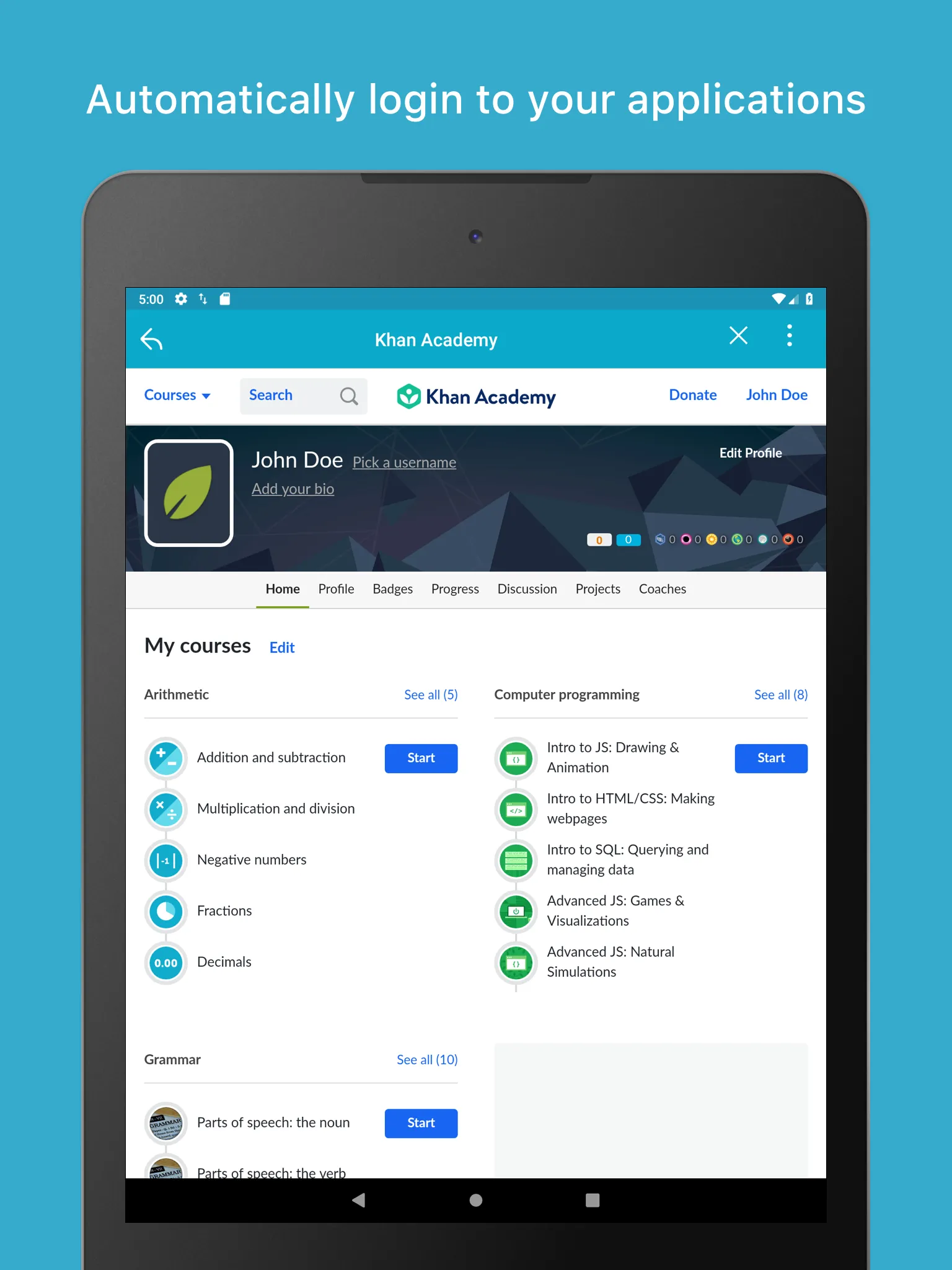 ClassLink LaunchPad | Indus Appstore | Screenshot