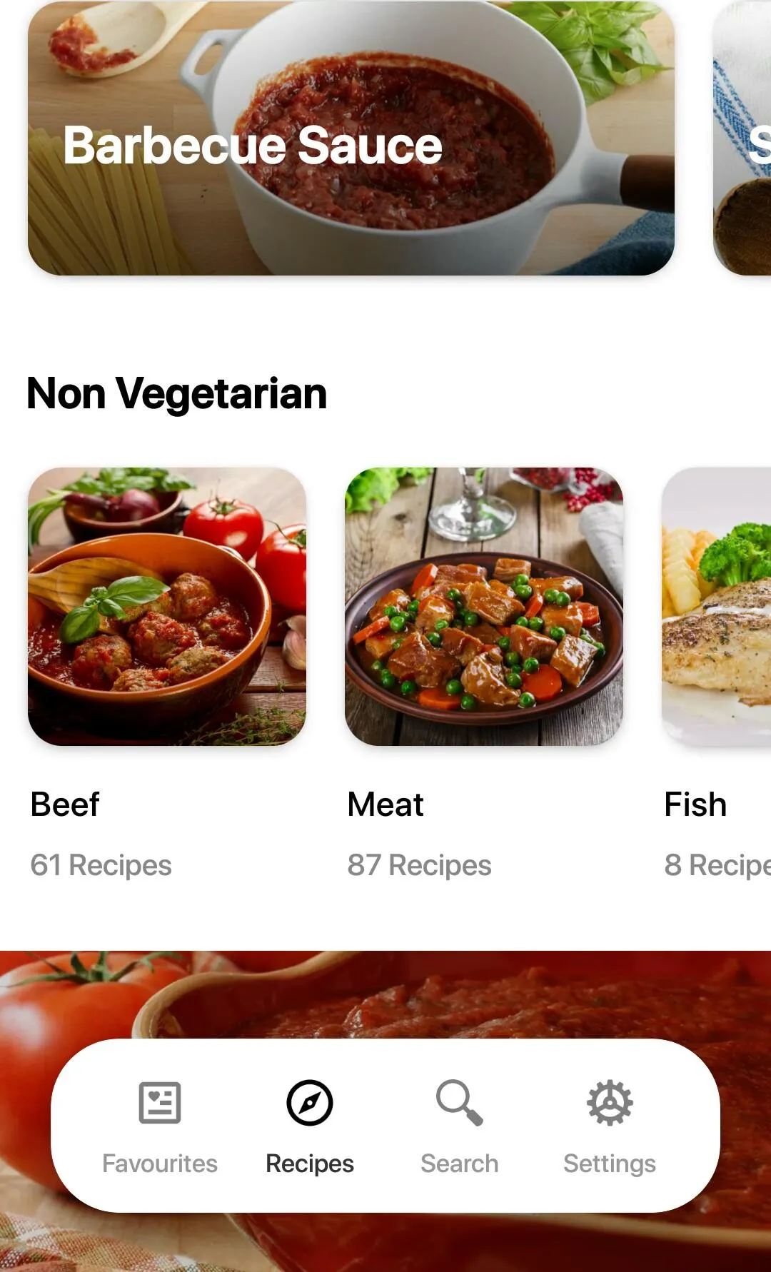 Sauce recipes app | Indus Appstore | Screenshot