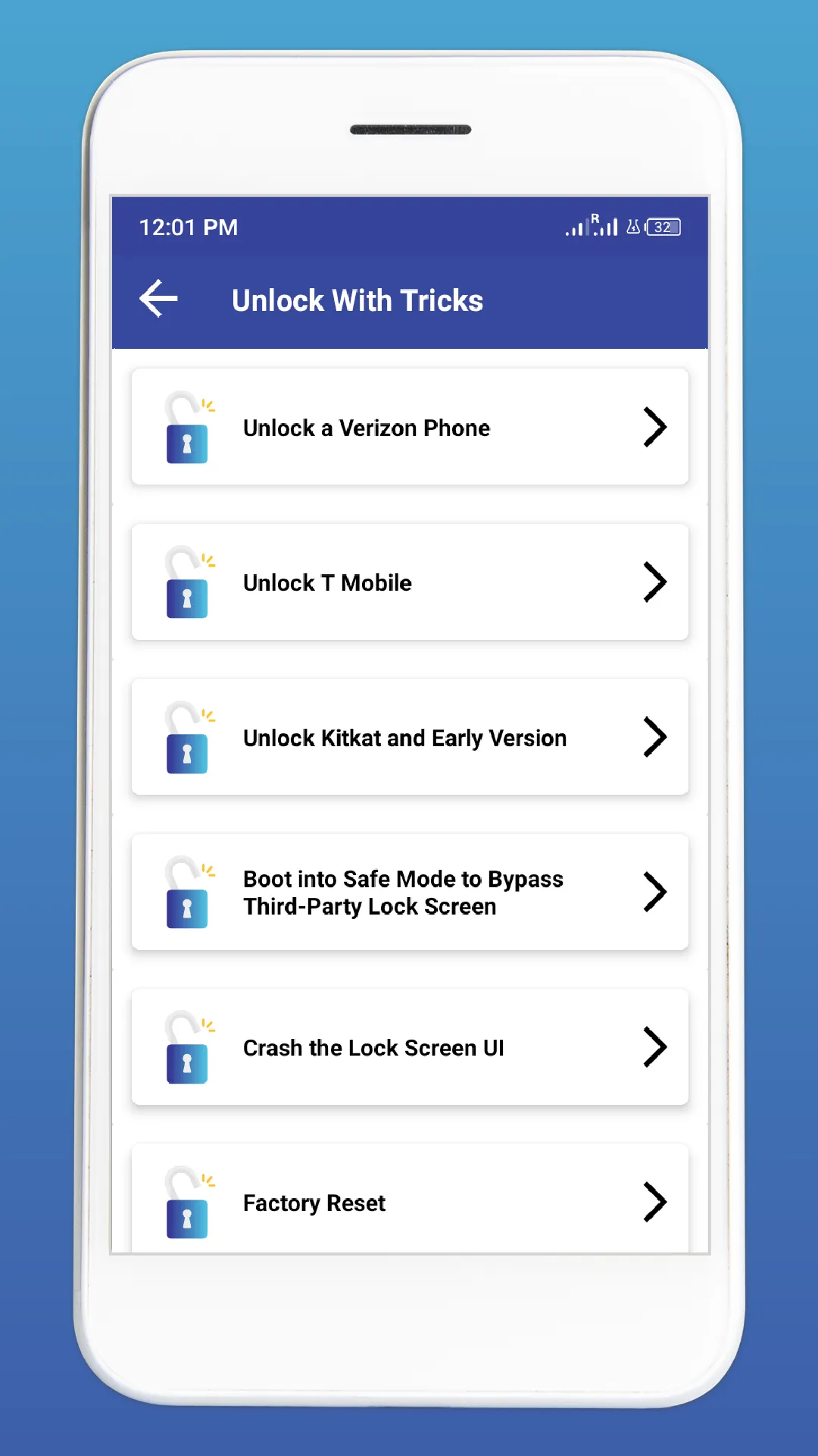 Unlock Any Phone Guide | Indus Appstore | Screenshot