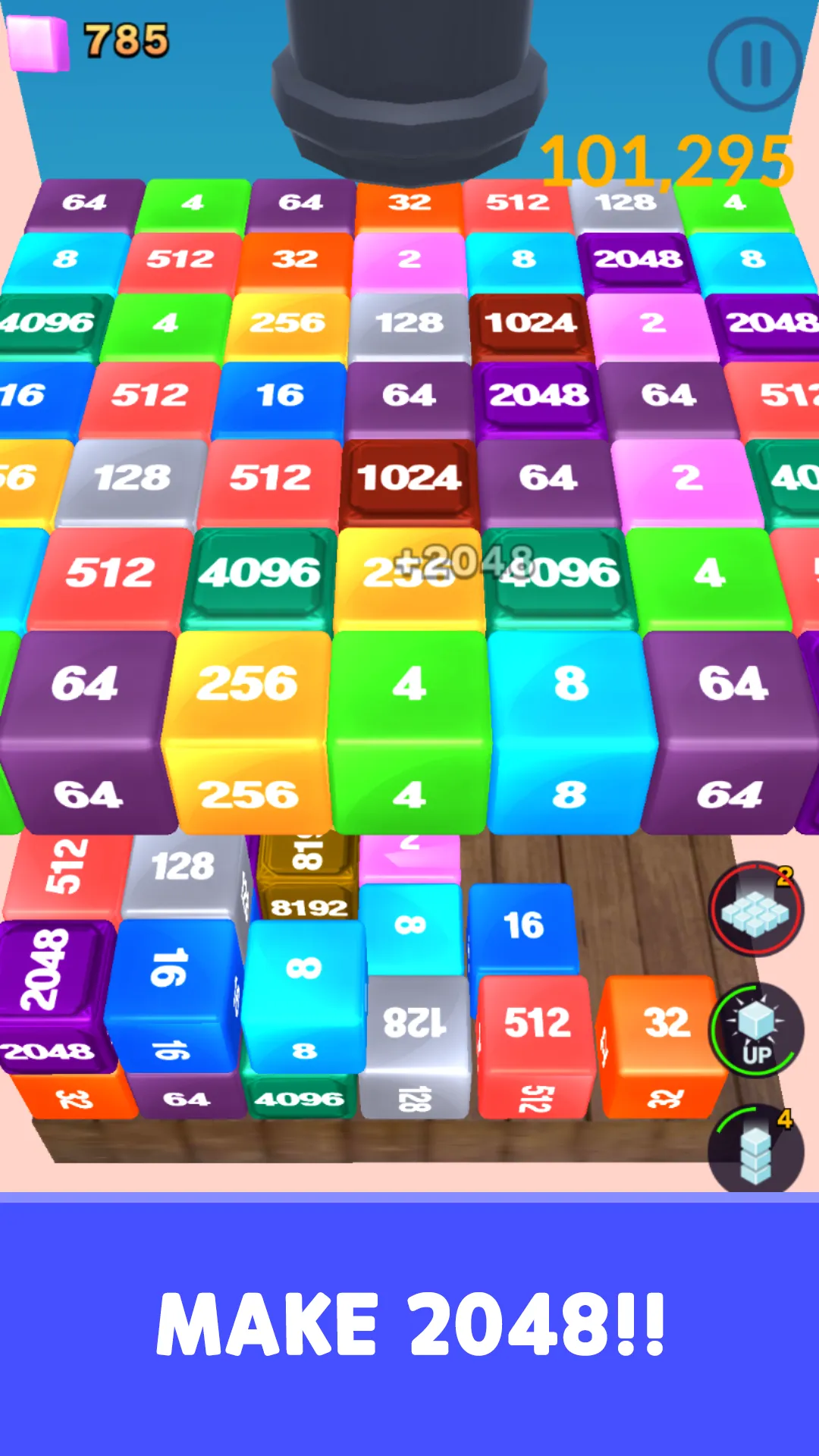 Jelly Cube Merge | Indus Appstore | Screenshot