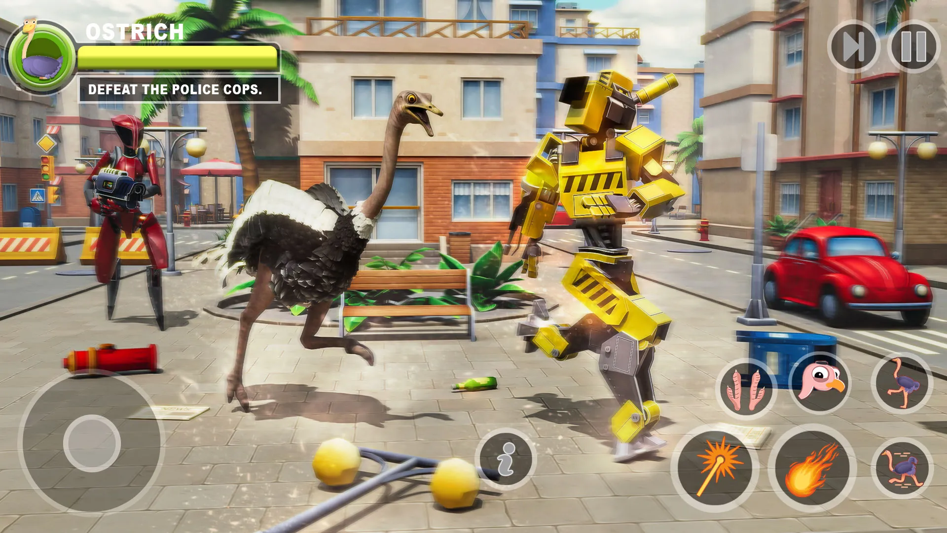 Ostrich Wild Animal Hunting 3d | Indus Appstore | Screenshot