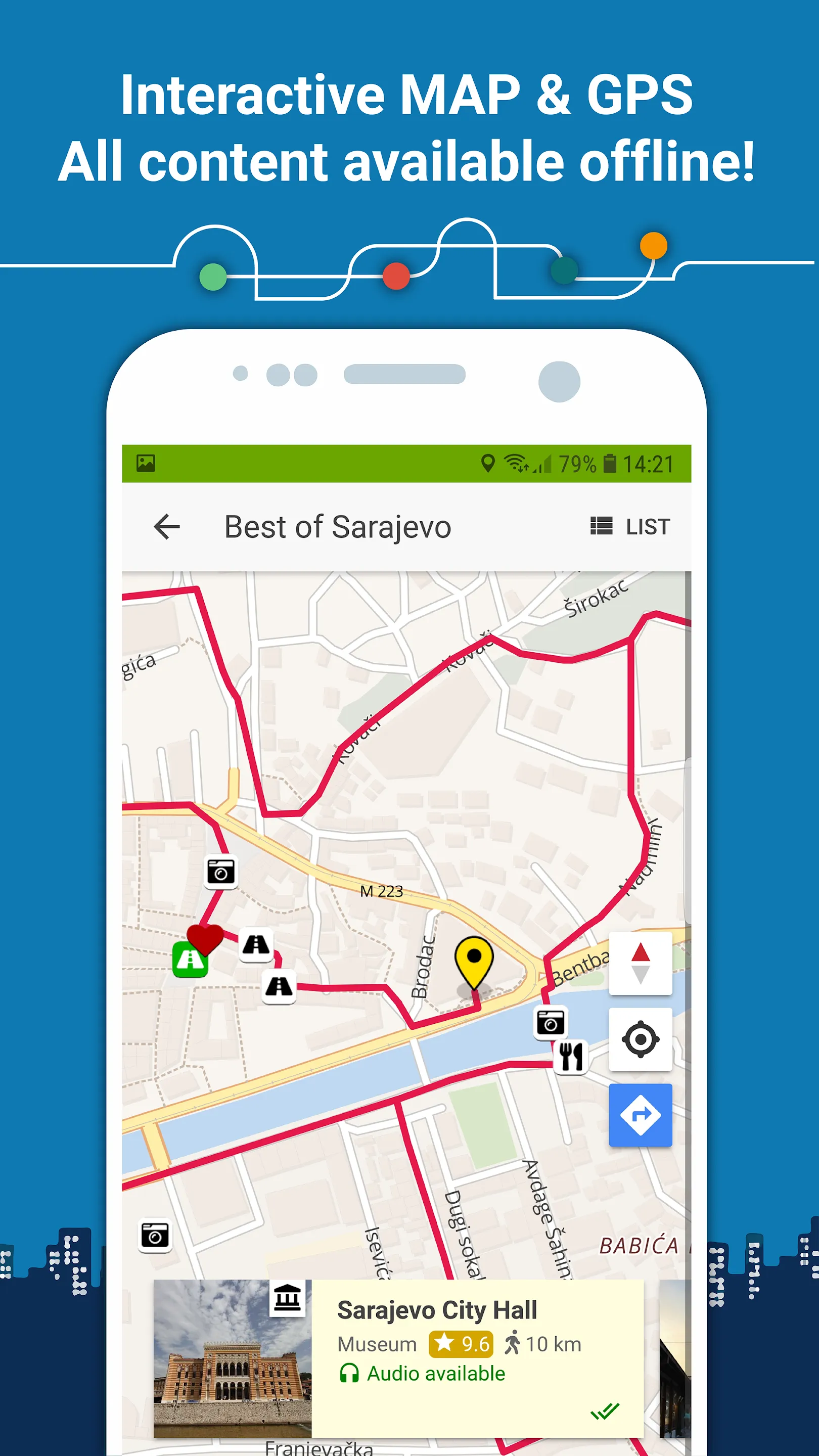 Guide2Sarajevo - Audio Guide | Indus Appstore | Screenshot