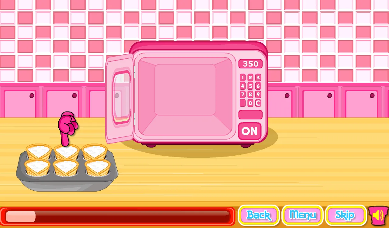 Cooking Ice Cream Cone Cupcake | Indus Appstore | Screenshot