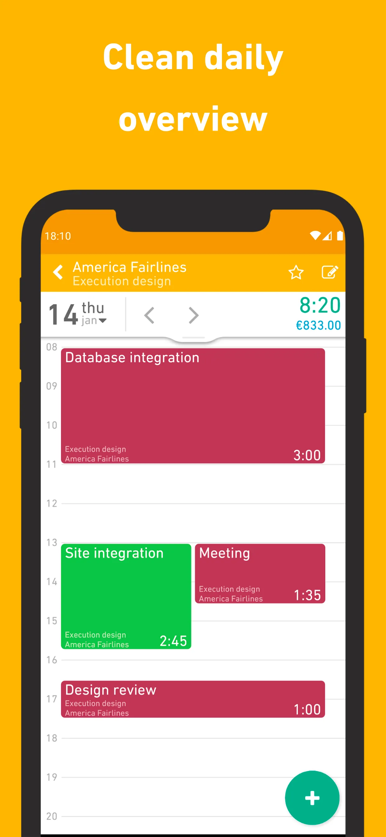 Gekko Hours - Time tracking | Indus Appstore | Screenshot