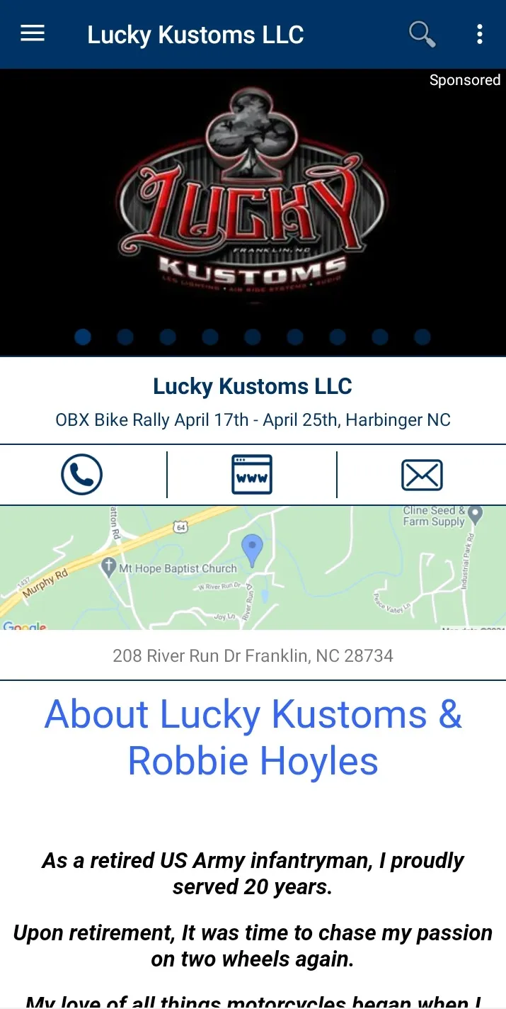 Bikers Info USA | Indus Appstore | Screenshot