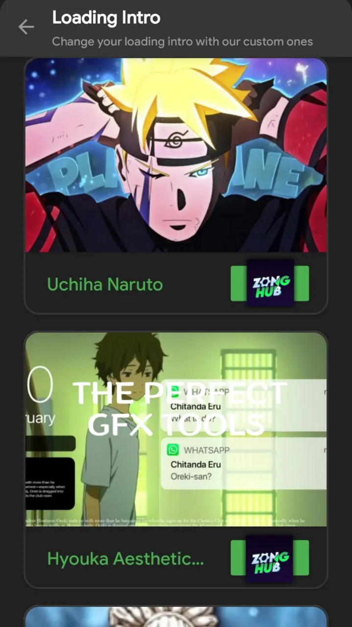 ZongHub GFX | Indus Appstore | Screenshot