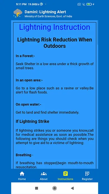 Damini : Lightning Alert | Indus Appstore | Screenshot