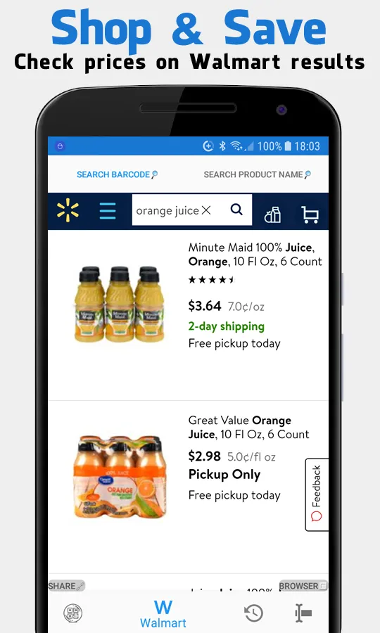 Barcode Scanner for Walmart -  | Indus Appstore | Screenshot