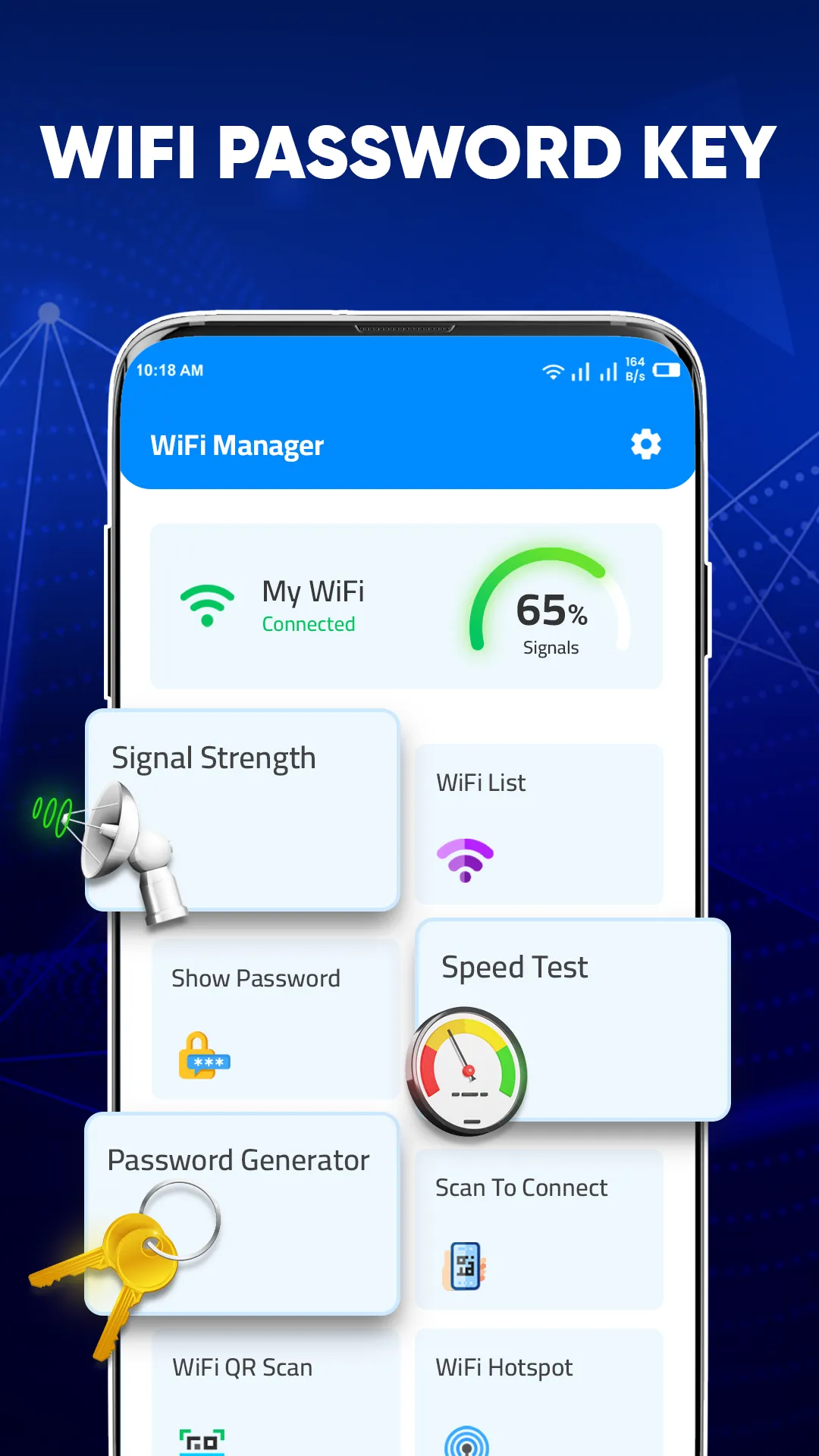 WiFi Password Show: Key Master | Indus Appstore | Screenshot