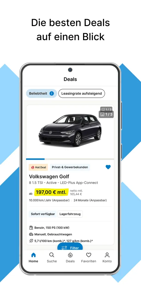 LeasingMarkt.de: Auto Leasing | Indus Appstore | Screenshot