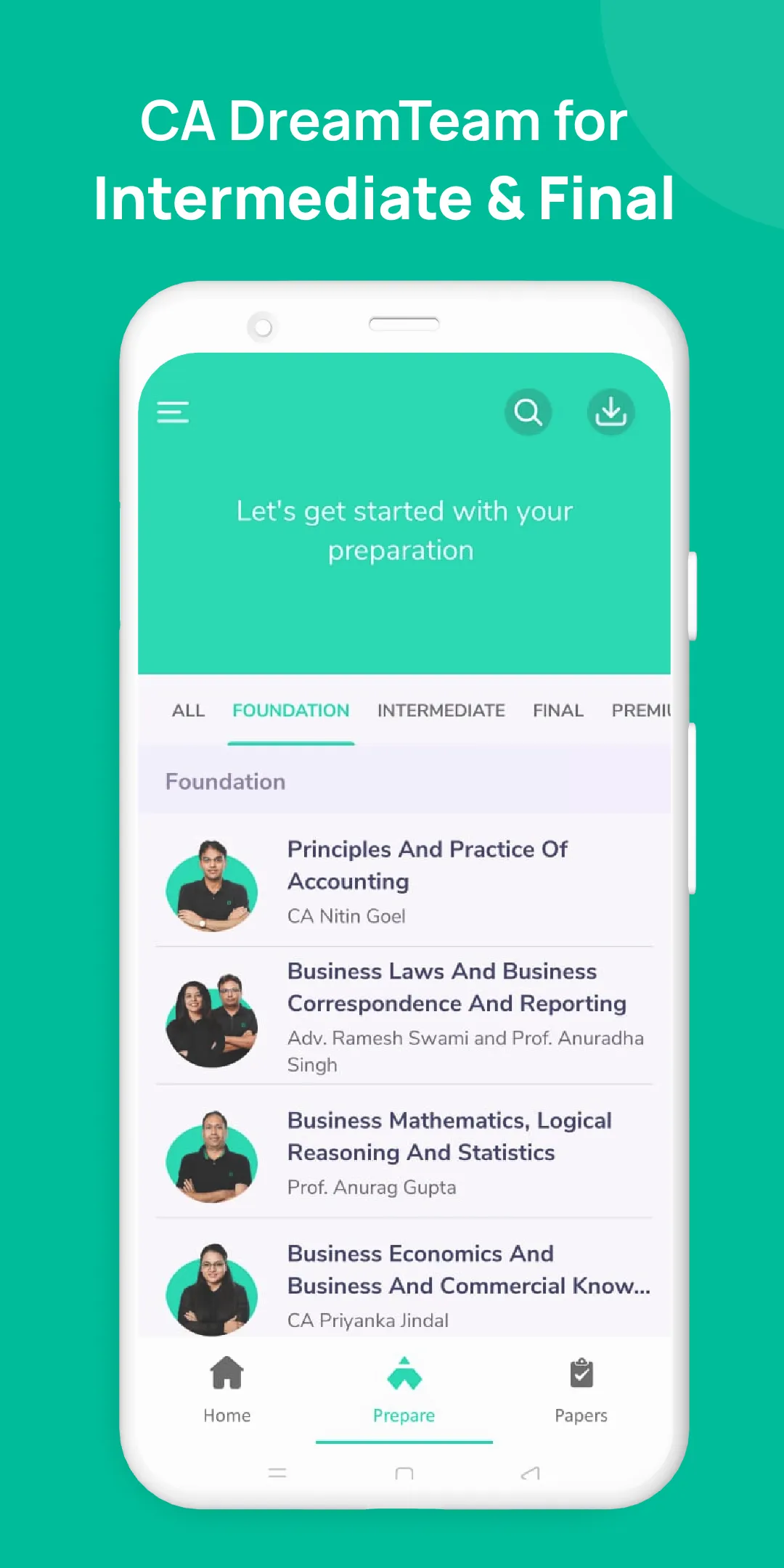 OnePrep | Indus Appstore | Screenshot