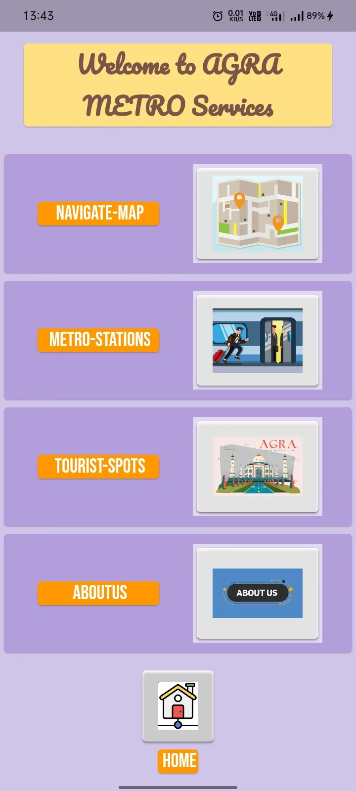 Agra Metro | Indus Appstore | Screenshot