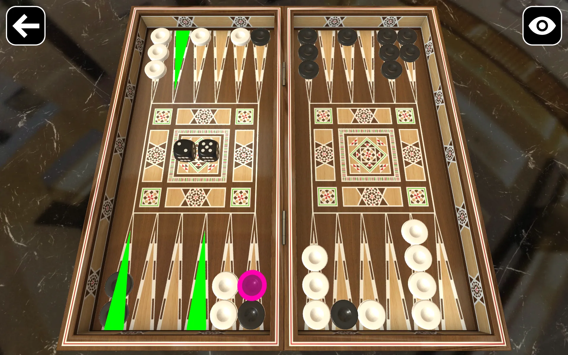 Original Backgammon | Indus Appstore | Screenshot