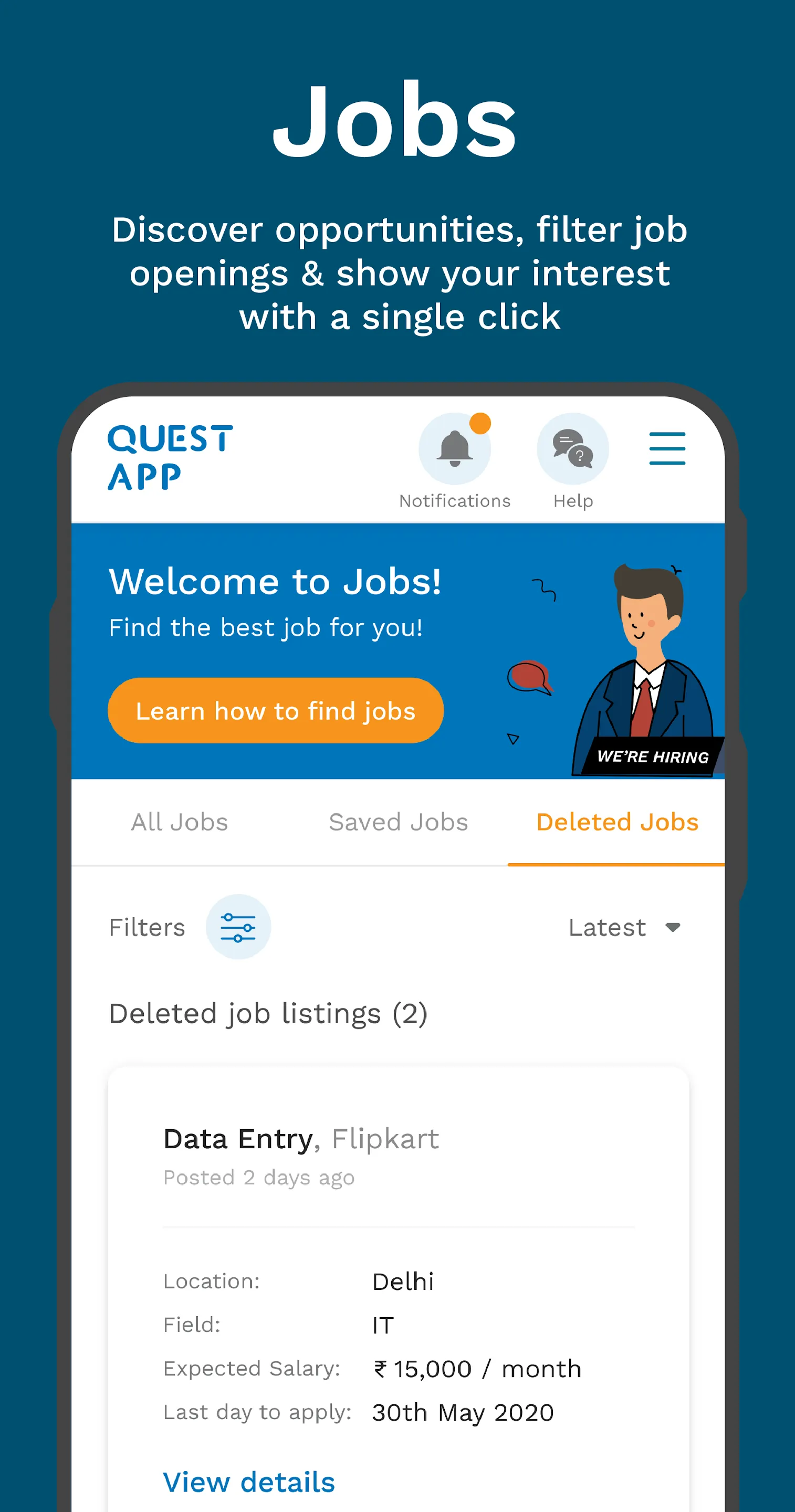 Quest App | Indus Appstore | Screenshot