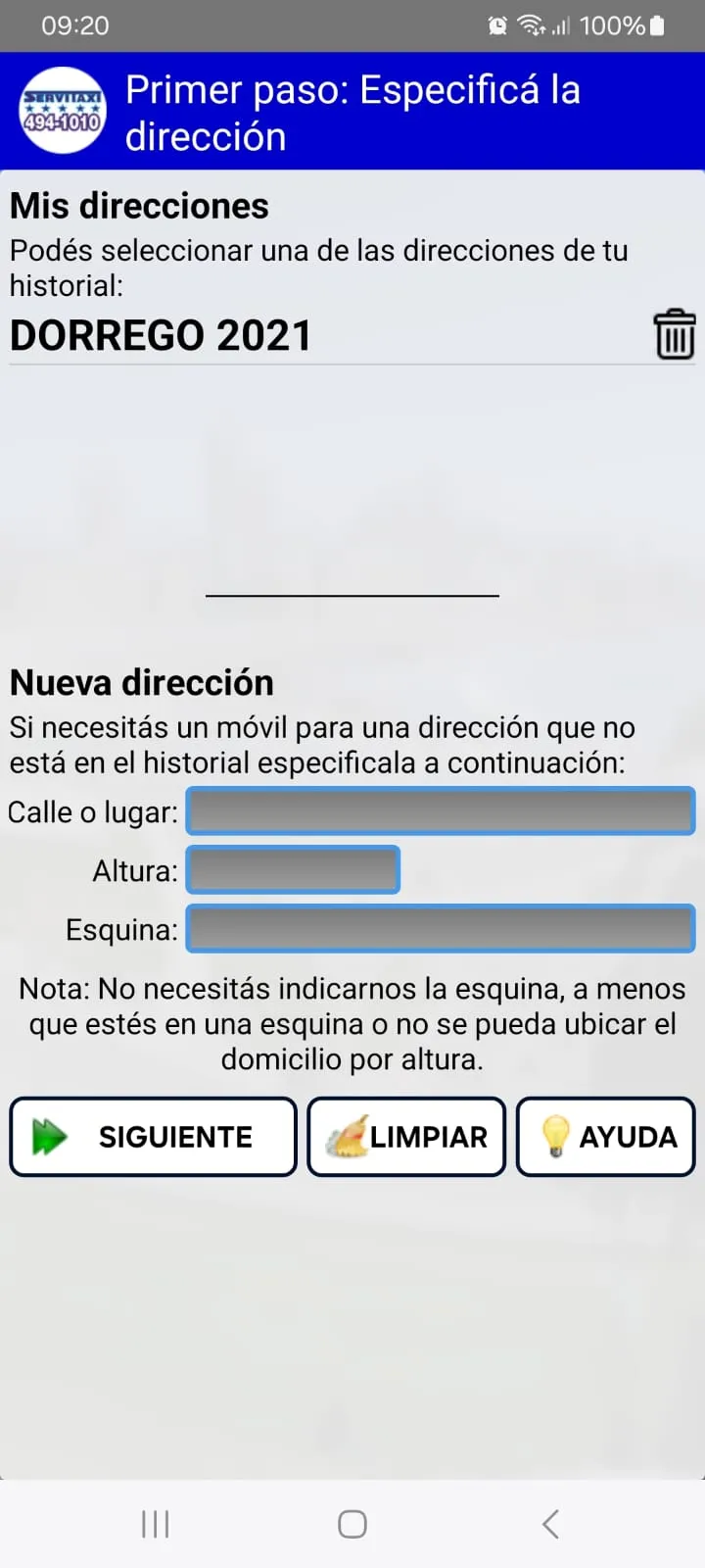 Servitaxi Mar del Plata | Indus Appstore | Screenshot