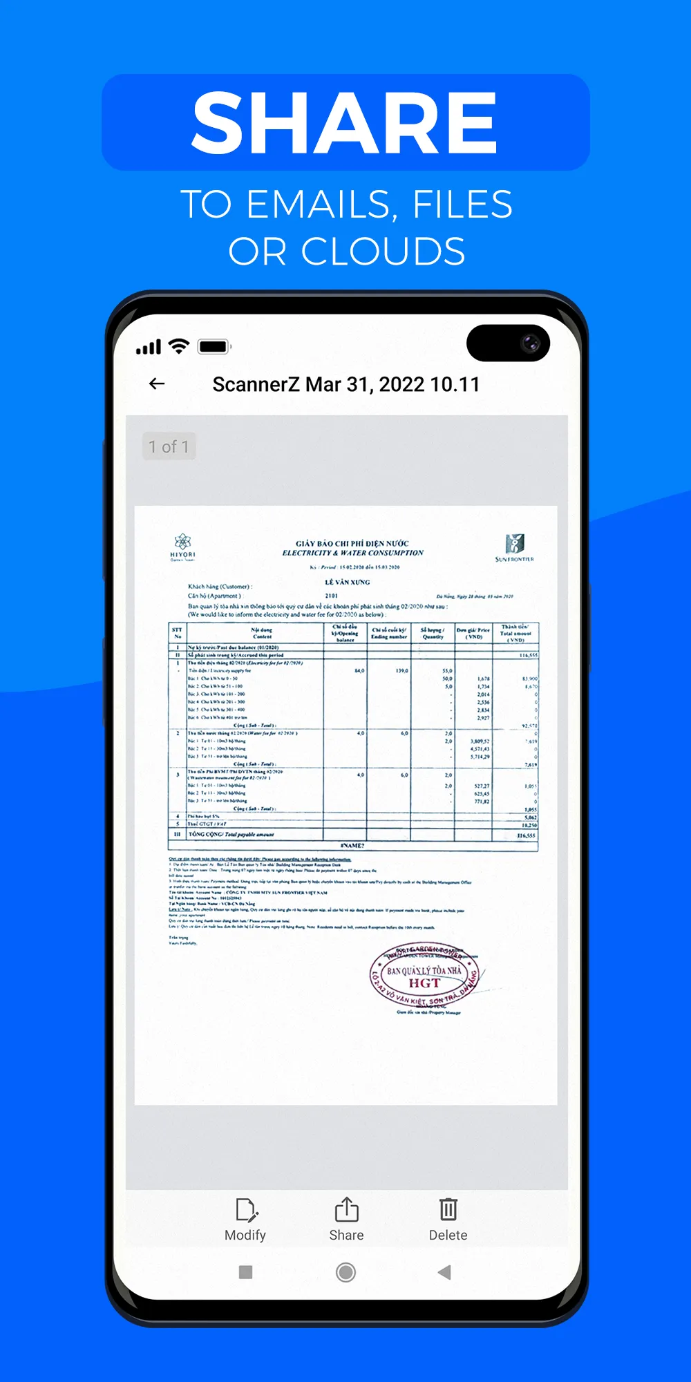 Scanner Z - PDF Documents | Indus Appstore | Screenshot