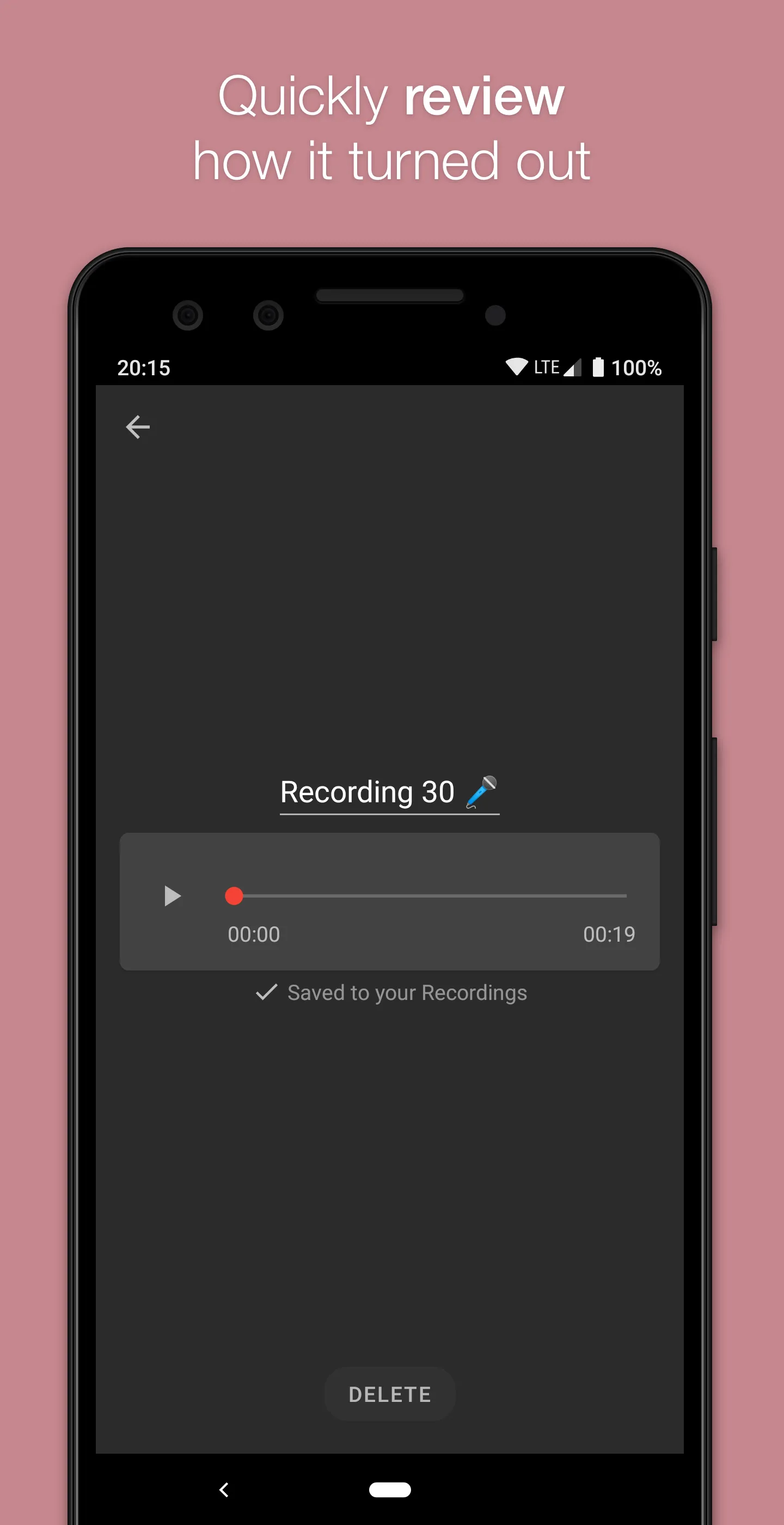 Smart Voice Recorder | Indus Appstore | Screenshot