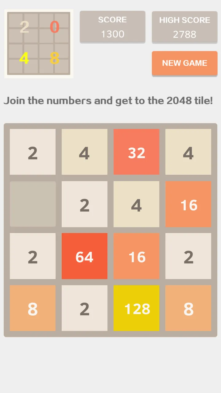 2048 Classic Game | Indus Appstore | Screenshot