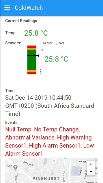 Cold Watch | Indus Appstore | Screenshot