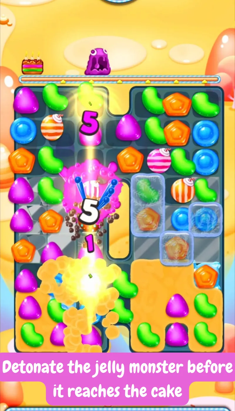 Candy Blast : Match Gummy Bear | Indus Appstore | Screenshot