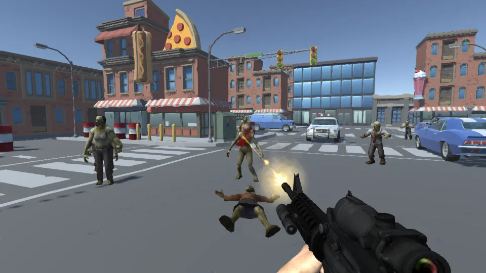 Zombie Shooting 3D Offline fps | Indus Appstore | Screenshot