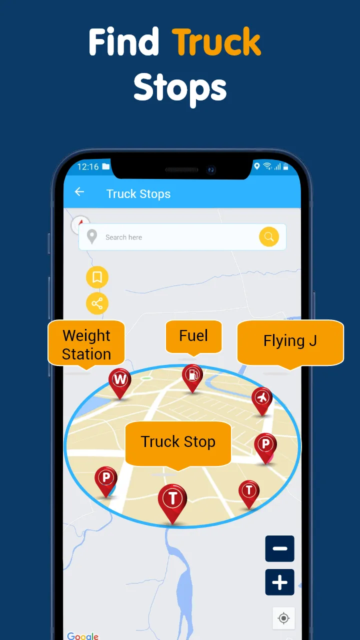Truck GPS Route Navigation Map | Indus Appstore | Screenshot