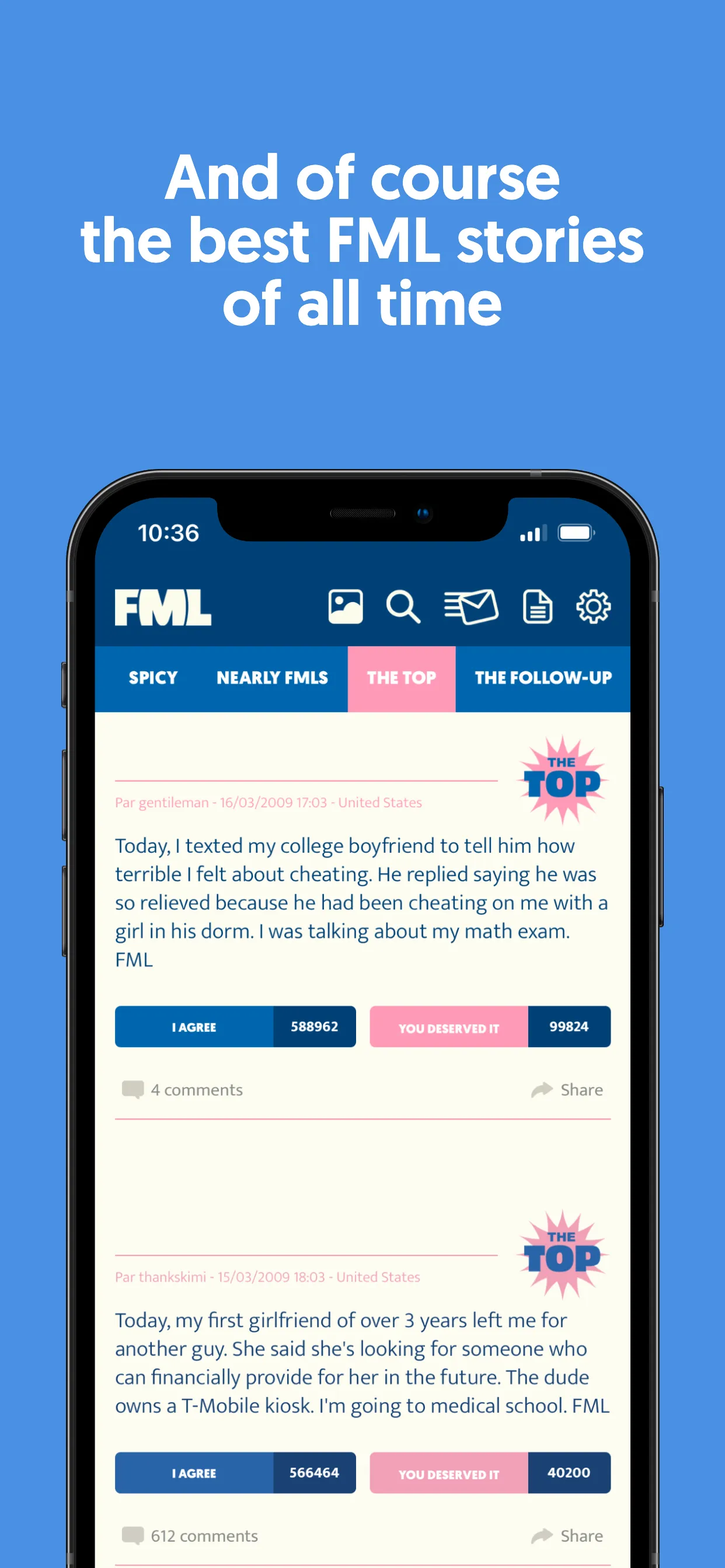 FML | Indus Appstore | Screenshot