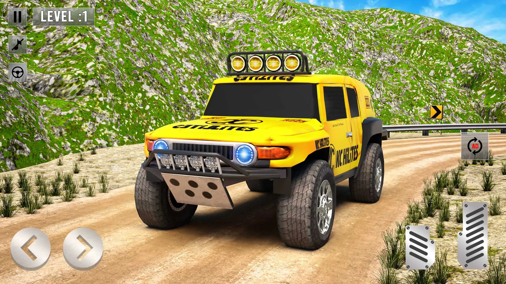 4x4 SUV Car Driving Simulator | Indus Appstore | Screenshot